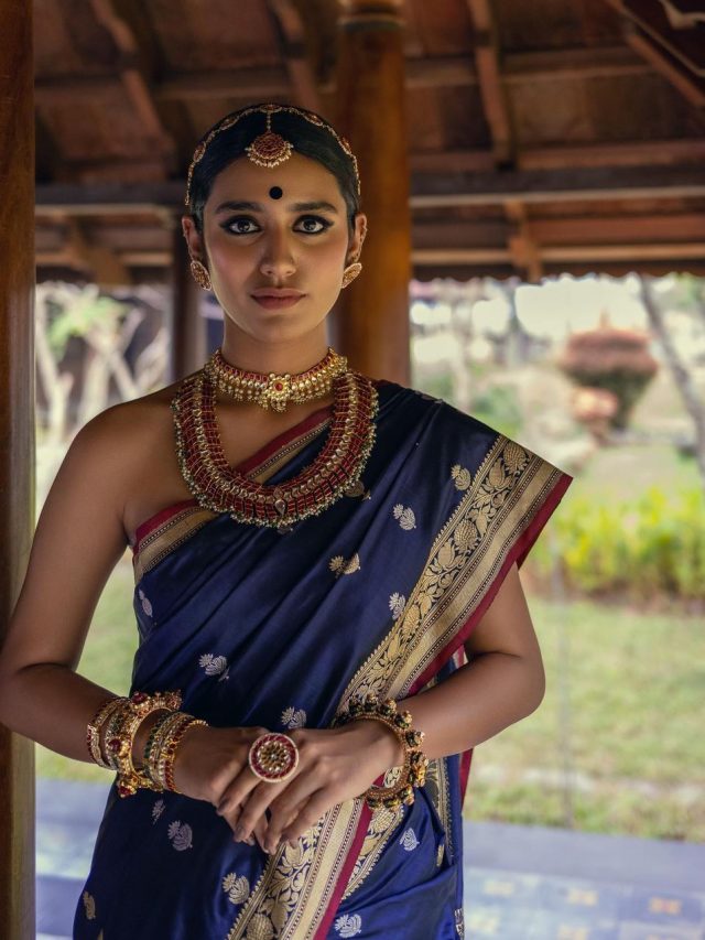 Priya Varrier in Traditonal Outfit 🔥😍