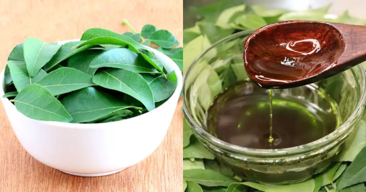 Homemade-Curry-Leaves-Hair-Oil