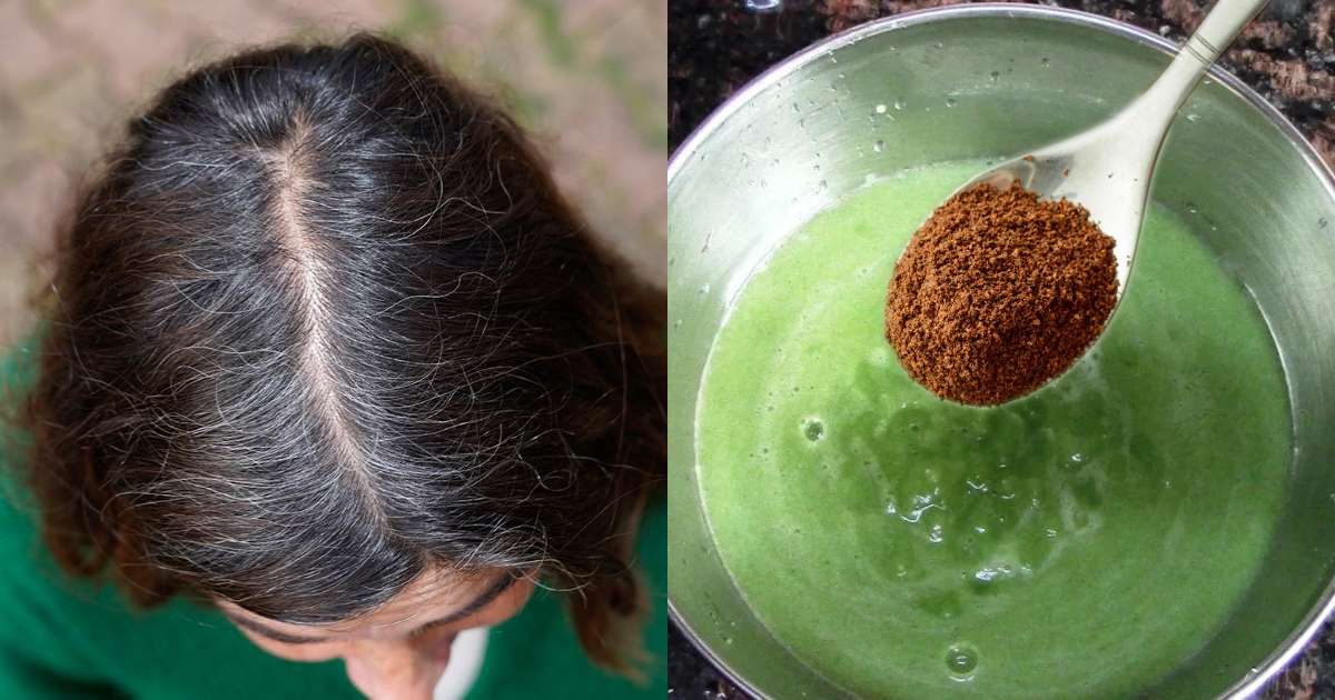 Natural Hair Dye Using Coffee Powder