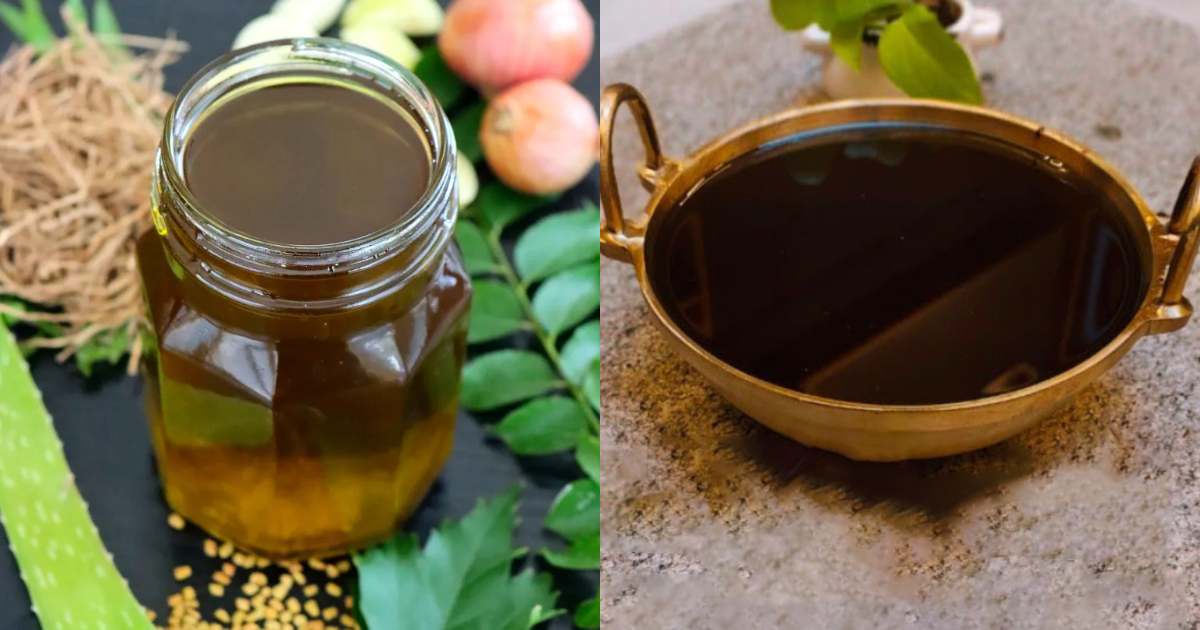 Natural Hair Oil Using Onion