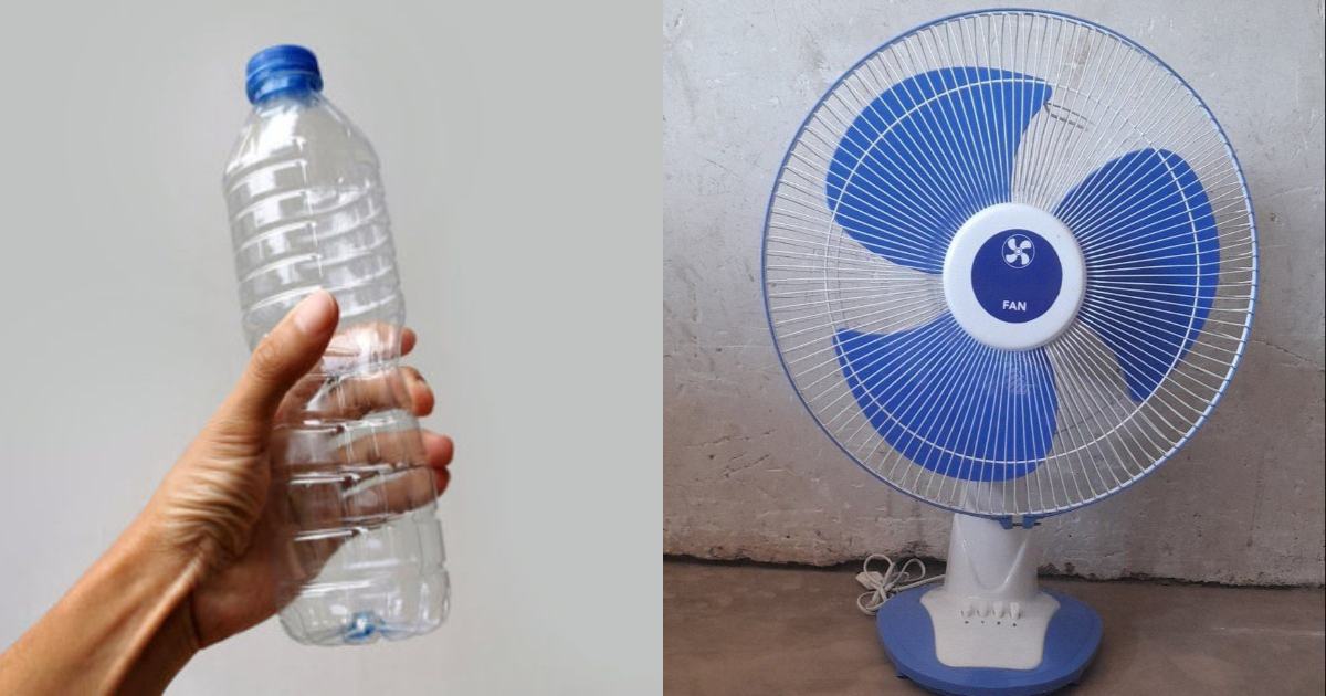 Homemade Air Conditioner Using Bottle