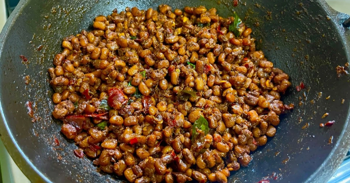Vanpayar Thoran Recipe