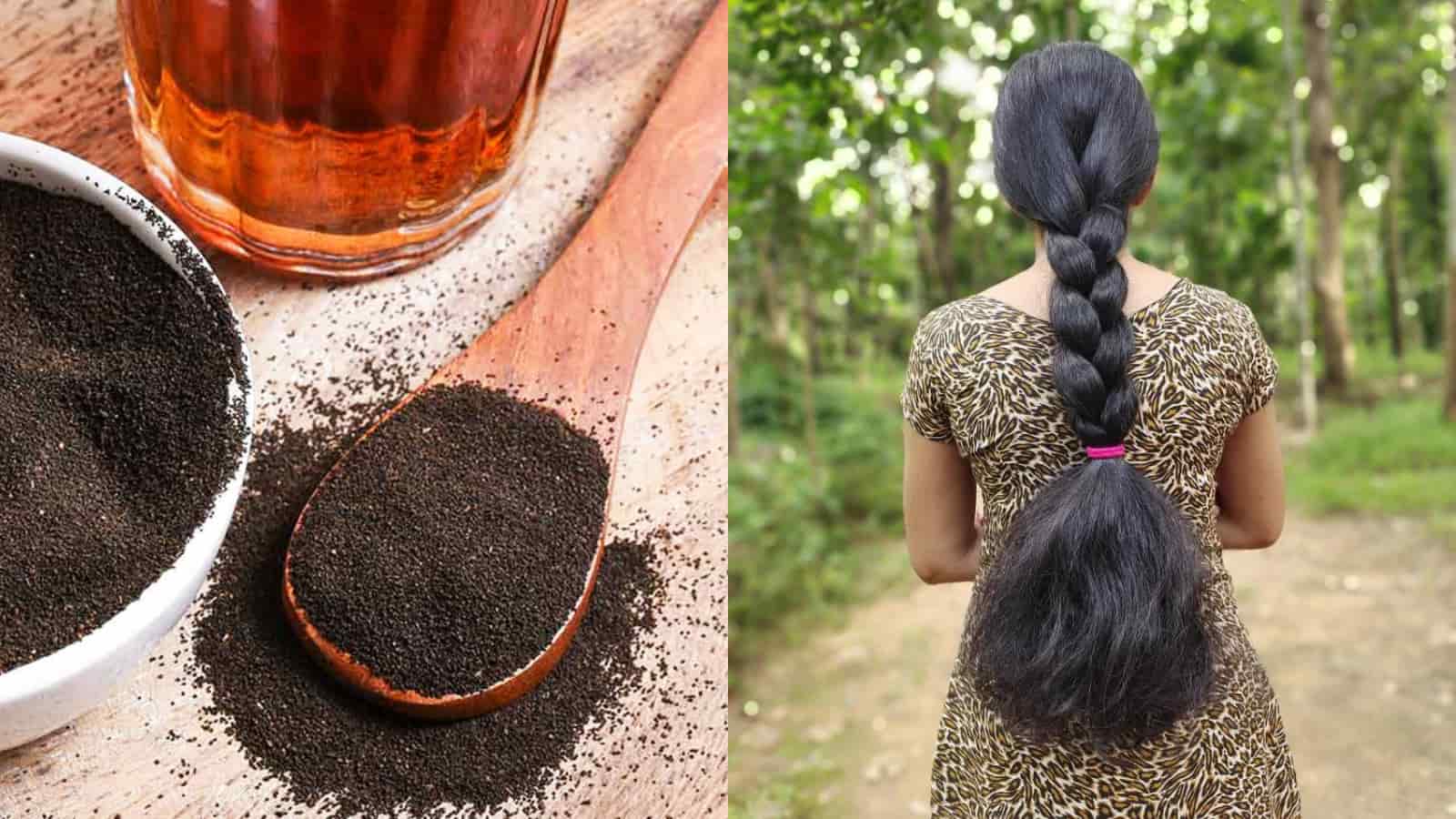 Tea Powder Hail Oil for Hair Growth