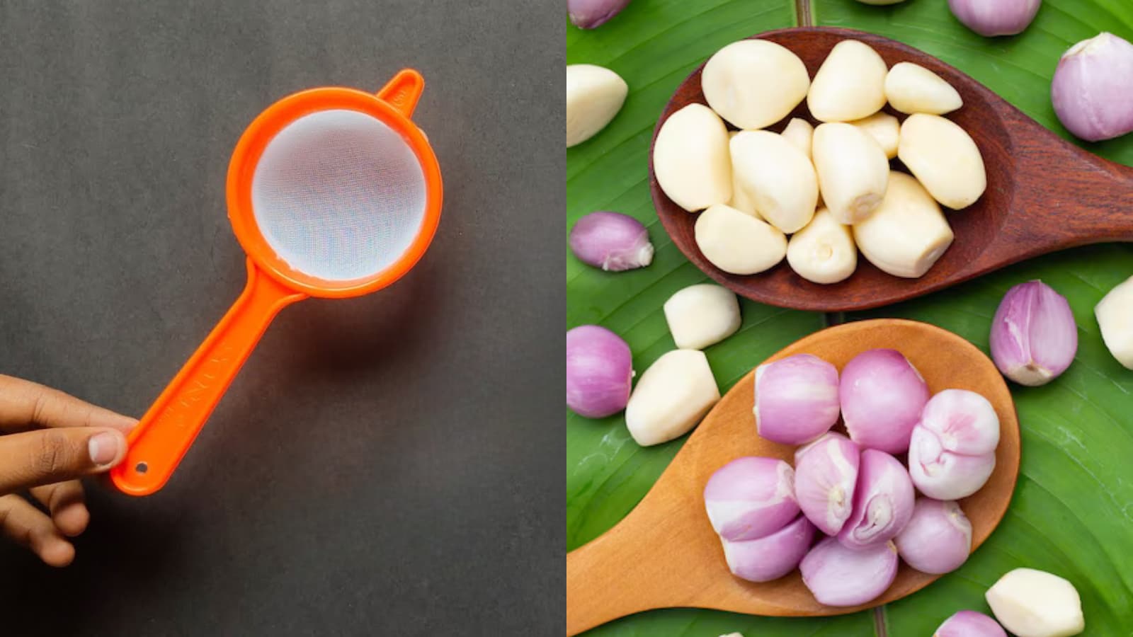 Easy Way to Peel Shallots