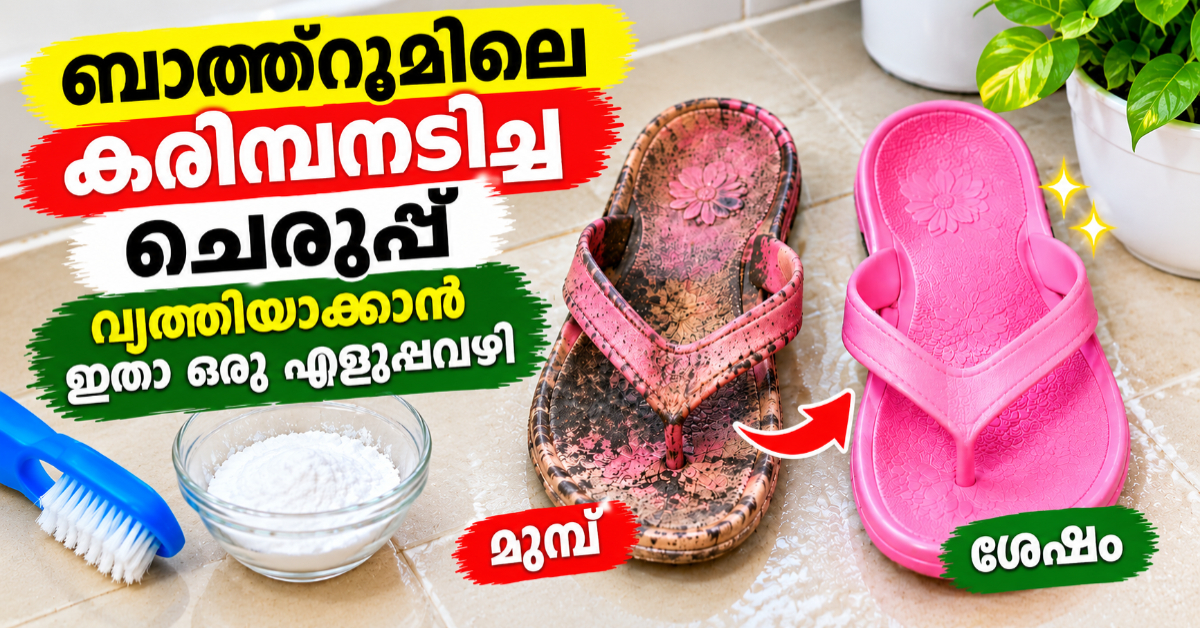 Bathroom Slipper Cleaning